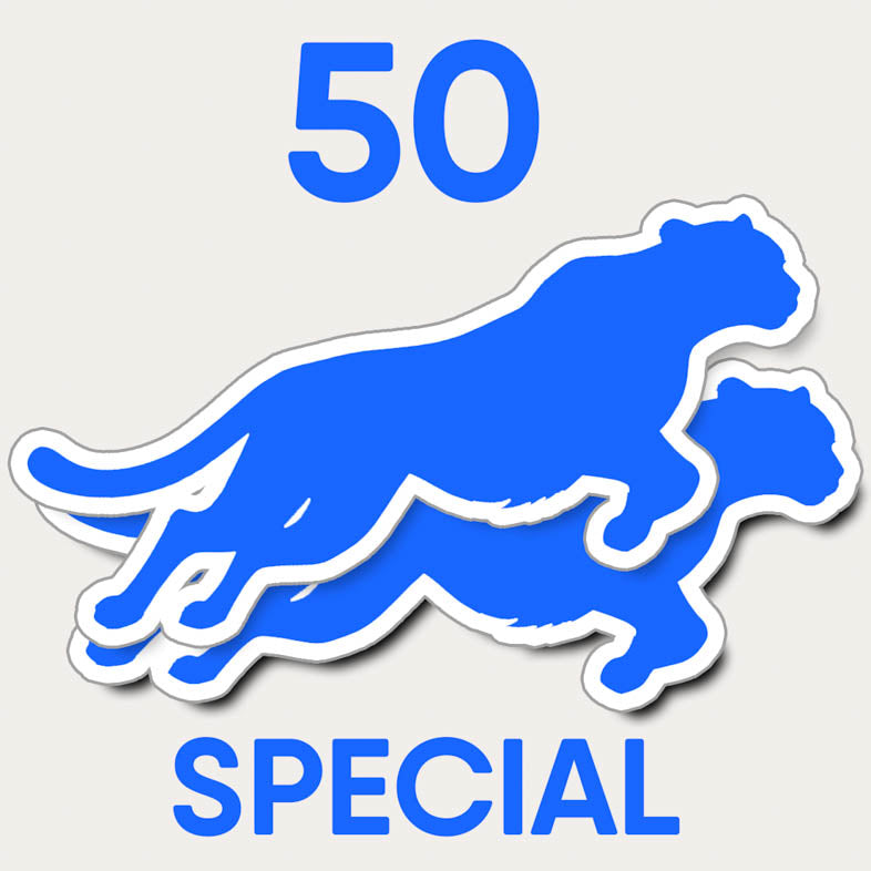 50 Free Stickers Special