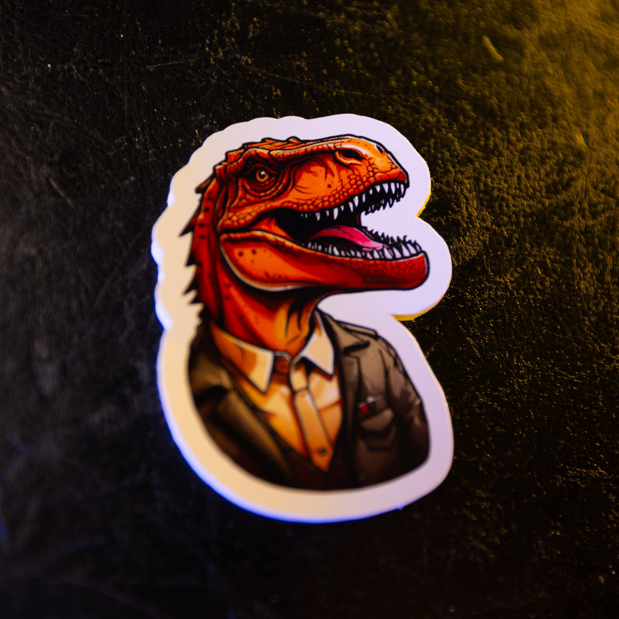 Die-cut Sticker with Gloss Laminate