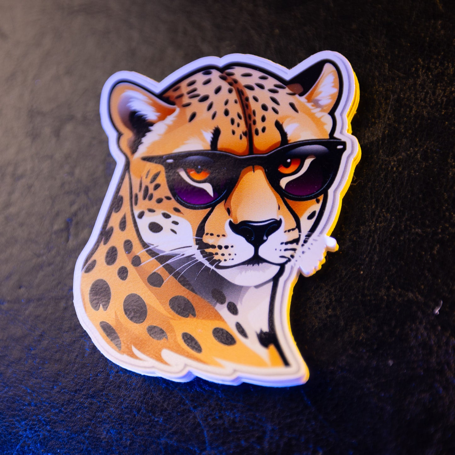 Sticker Cheetah Custom Die cut Stickers