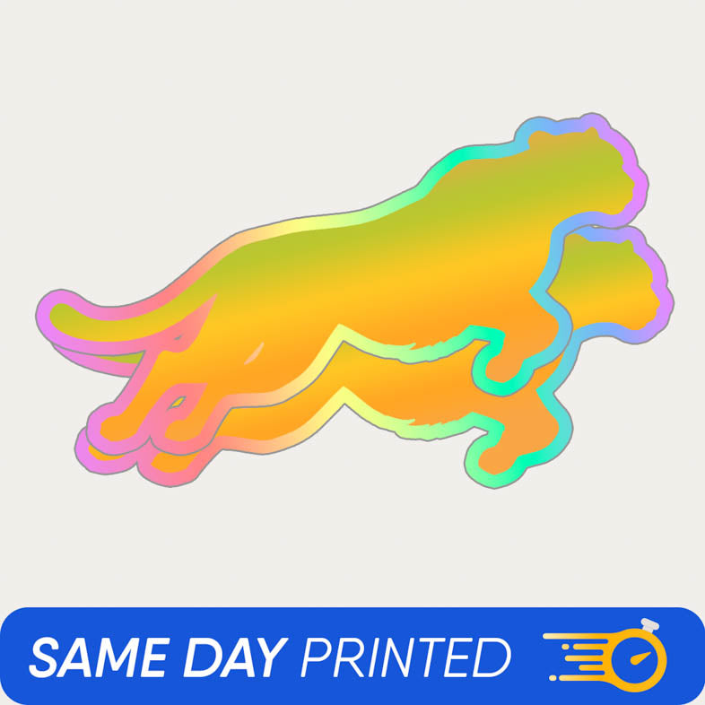 Holographic stickers - Same day