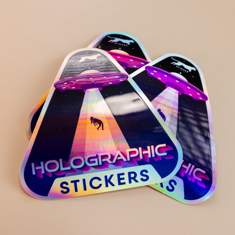 Holographic stickers - Same day