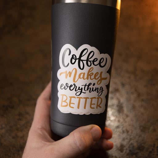 Water bottle stickers for quotes